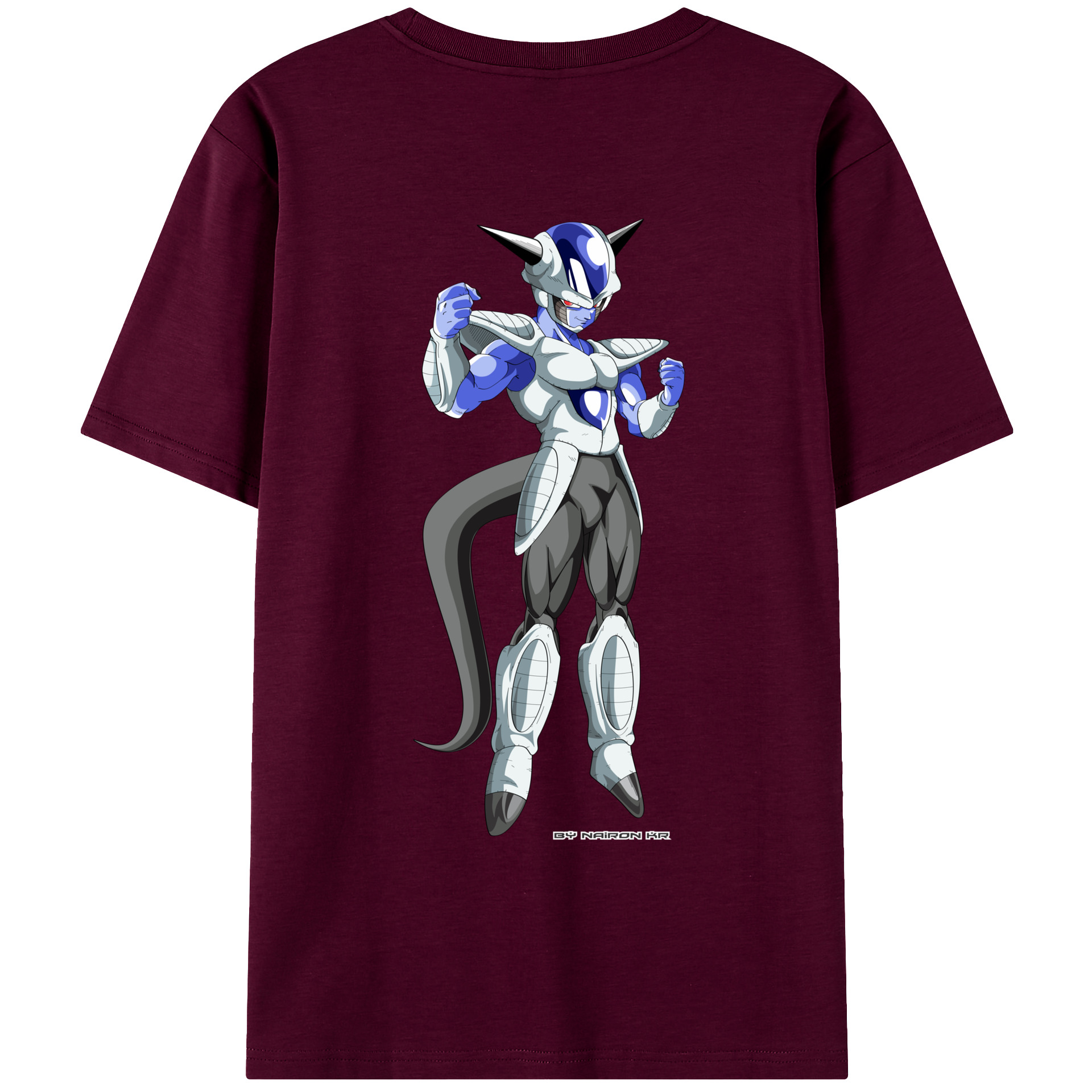 （画像用） ドラゴンボール フリーザ DRAGON BALL Frieza レディース半袖Tシャツ(バックプリント)